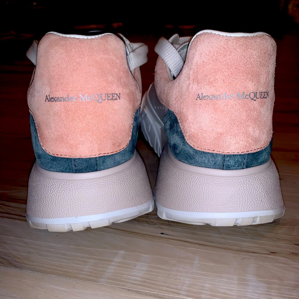 Alexander McQueen sneakers size 8 worn twice
